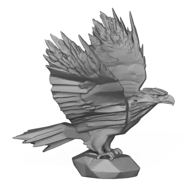 Eagle Sculpture 3D Printable Model — Фото 3 из 6