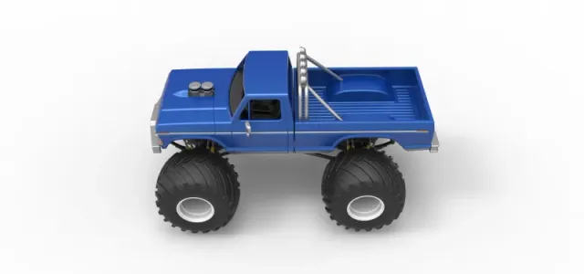 Diecast vintage Monster Truck Scale 1:25 — Фото 10 из 25