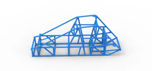 Frame of Experimental Pavement Silver Crown Car V2 Scale 1:25 — Фото 7 из 16
