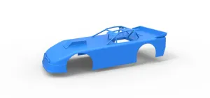 Shell of New Zealand Super Saloon race car Version 2 Scale 1:25
