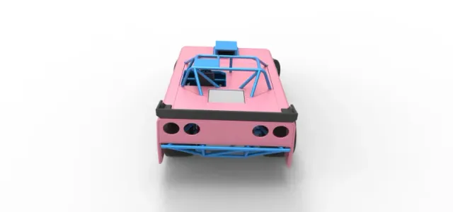 New Zealand Super Saloon race car while turning V2 Scale 1:25 — Фото 17 из 31