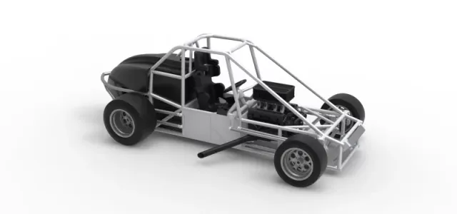 Experimental Pavement Silver Crown Car Base Version 3 Scale 1:25 — Фото 22 из 26