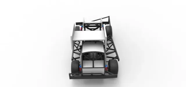 BriSCA Formula 1 Stock Car for Asphalt Scale 1:25 — Фото 17 из 31