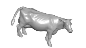 Milk Cow 3d model