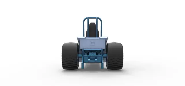 Diecast Mini Rod pulling tractor 9 Scale 1:25 — Image 11 of 31