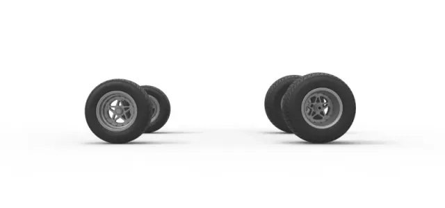 Wheel Set of Midget car Scale 1:25 — Image 5 of 16