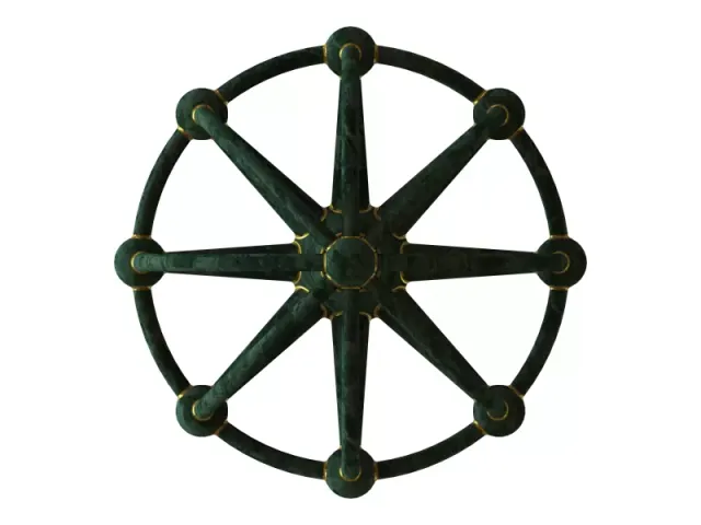 Wireframe Shape Geometric Sphere Linked — Image 2 of 7