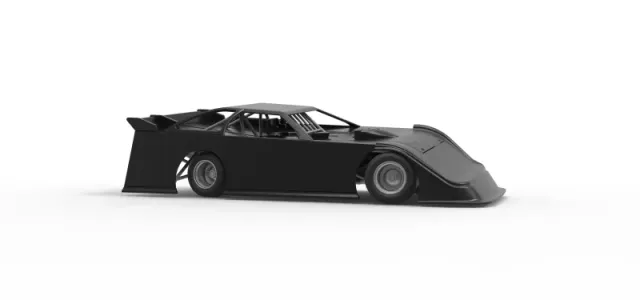 Super Dirt Late model for Pavement while turning Scale 1:25 — Фото 25 из 30