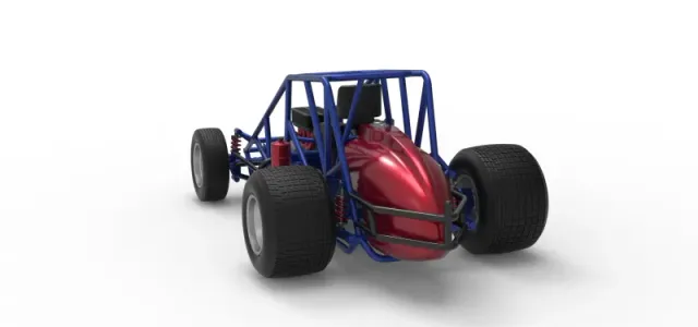 Dirt Silver Crown Car Base Scale 1:25 — Фото 14 из 30