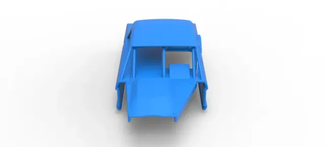 Shell of Vintage Asphalt Modified stock car V11 Scale 1:25 — Image 6 of 25