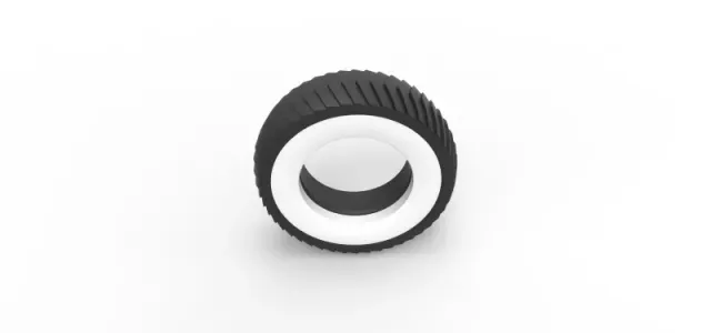 Diecast pulling tractor Whitewall rear tire 2 Scale 1:25 — Image 6 of 12