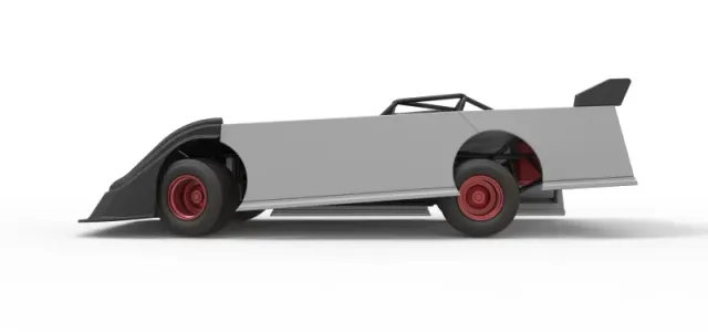 Super Dirt Late model while turning Version 2 Scale 1:25 — Фото 9 из 31