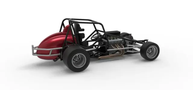 Pavement Silver Crown Car Base Version 3 Scale 1:25 — Image 20 of 29