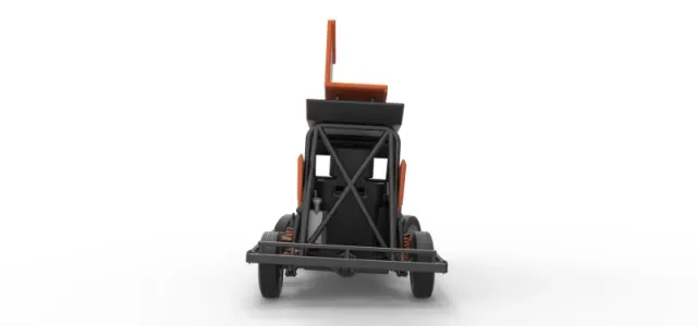 New Zealand Ministock car while turning Version 2 Scale 1 to 25 — Image 16 of 30