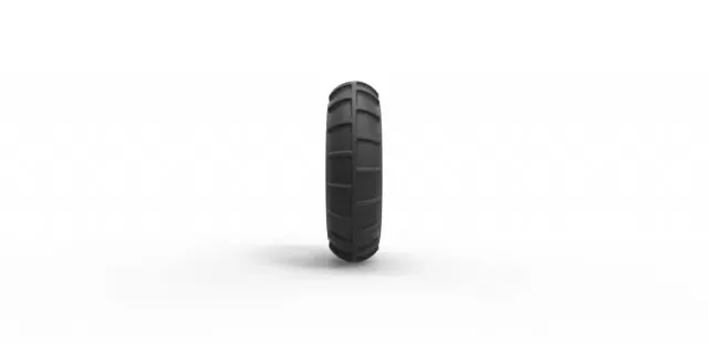 Diecast mud dragster front tire 2 Scale 1 to 10 — Фото 4 из 8