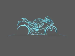Ducati - Panigale V4 Wall Art