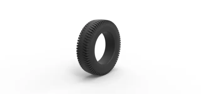 Semi truck tire 8 Scale 1:25 — Фото 2 из 9