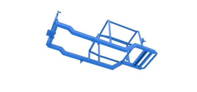 Frame of Vintage Supermodified stock car Scale 1:25 — Фото 3 из 12