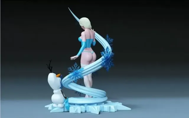 Onicron Ice Princess - 3D Printed Figure — Фото 4 из 5