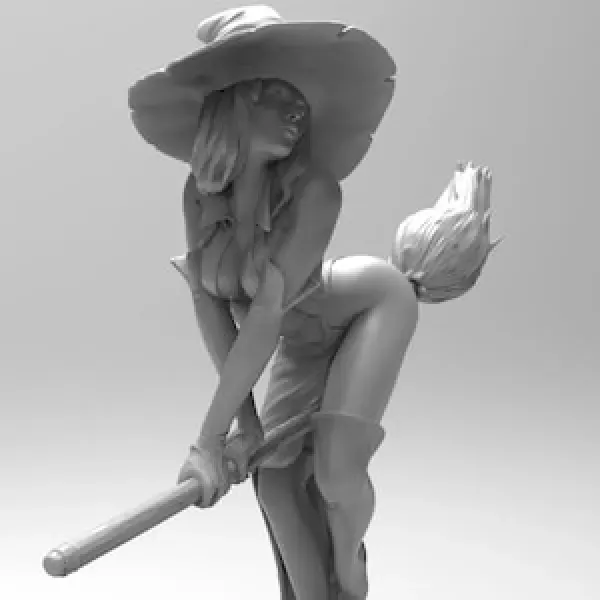 Waifu - Witch Model Print3D — Фото 4 из 4