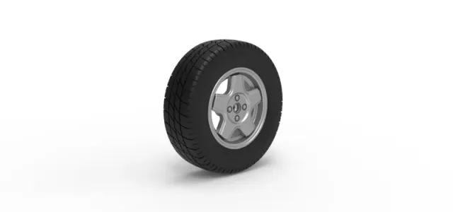 Front wheel of BriSCA Formula 2 Stock Car Scale 1:25 — Фото 2 из 12