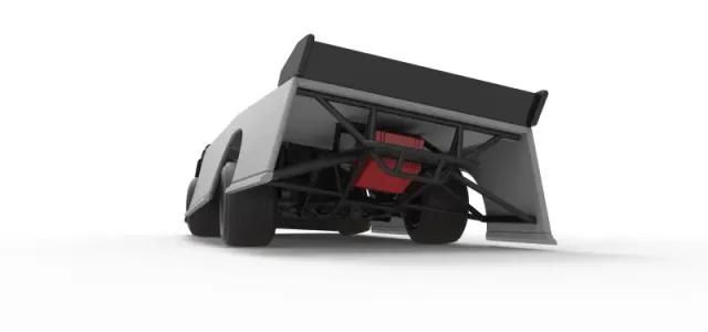 Super Dirt Late model while turning Version 2 Scale 1:25 — Фото 15 из 31