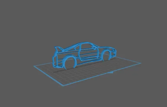 Toyota - Supra MK4 Wall Art