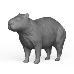 3D Printable Capybara