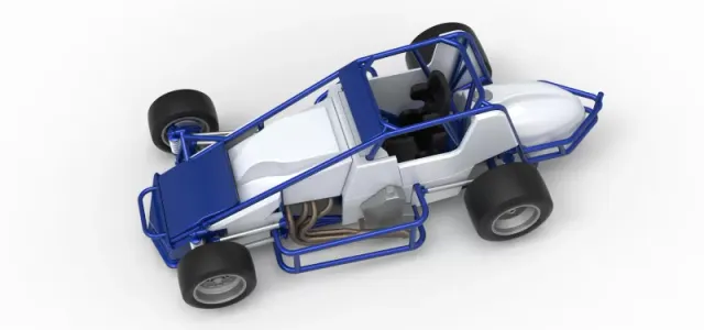 Pavement Silver Crown Car Scale 1:25 — Фото 4 из 30