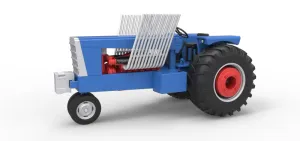 Vintage Pulling tractor Scale 1:25