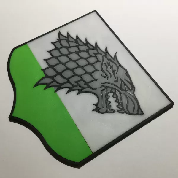 Game of Thrones House Stark Sigil Coaster — Фото 4 из 5