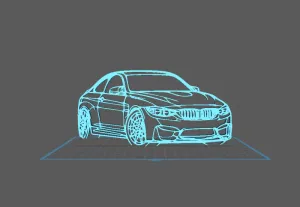 BMW - M4 F82 Wall Art