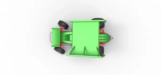 Vintage Winged Sprint car while turning Scale 1:25 — Фото 10 из 29