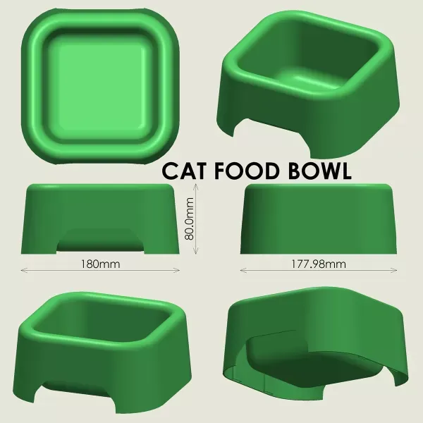 Cat Food Bowl — Фото 4 из 15