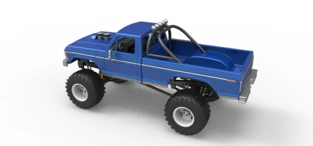 Diecast vintage Monster Truck Scale 1:25 — Фото 10 из 31