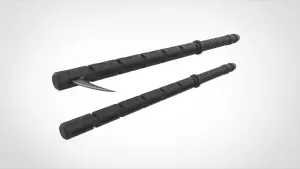 Yelena Belova Combat Batons from the Thunderbolts* 2025