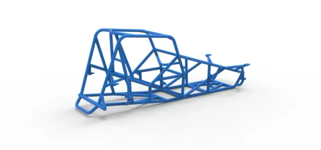 Frame of Silver Crown Car Version 3 Scale 1:25 — Фото 14 из 19