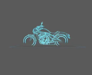 Kawasaki - Vulcan S Wall Art