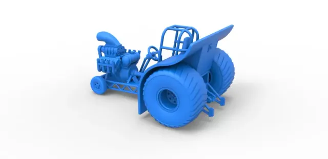 Diecast Mini Rod pulling tractor Scale 1 to 25 — Image 20 of 31