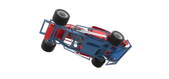 Vintage Asphalt Modified stock car V9 Scale 1:25 — Фото 3 из 29