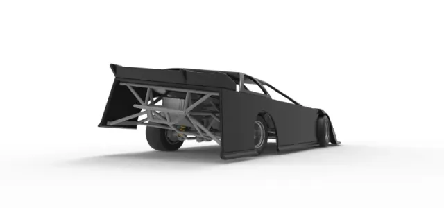 Super Dirt Late model for Pavement while turning Scale 1:25 — Фото 19 из 30