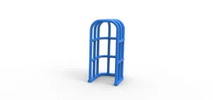 Roll Cage of Pulling Tractor Version 1 Scale 1:25