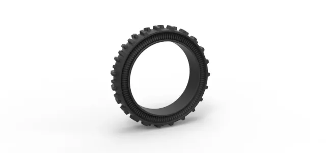 Diecast tractor Cup tire Version 2 Scale 1:25 — Фото 9 из 9