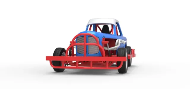 New Zealand Vintage Stock car Scale 1:25 — Фото 6 из 25