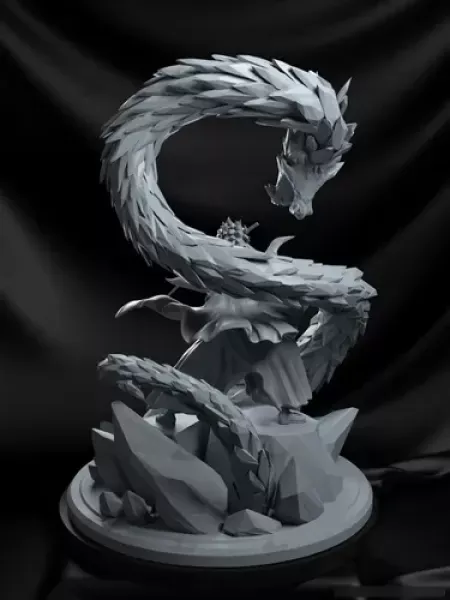 Captain Hitsugaya Bleach Movie Print Model 3D STL — Фото 11 из 13