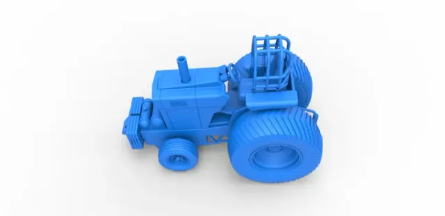 Fun short Pro Stock Pulling Tractor Version 1 Scale 1:25 — Фото 18 из 31
