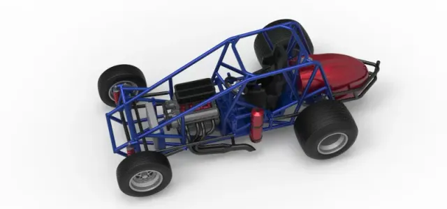 Dirt Silver Crown Car Base Scale 1:25 — Фото 4 из 30