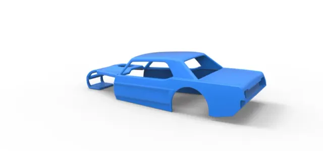Shell of Vintage Asphalt Modified stock car V6 Scale 1:25 — Фото 10 из 22