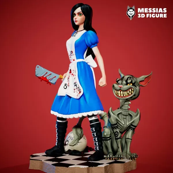 Alice Madness Returns Figure 3D Print Model — Фото 4 из 7