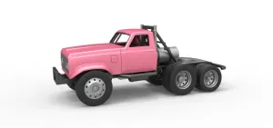 Vintage GATR Racing Semi truck Version 3 Scale 1:25